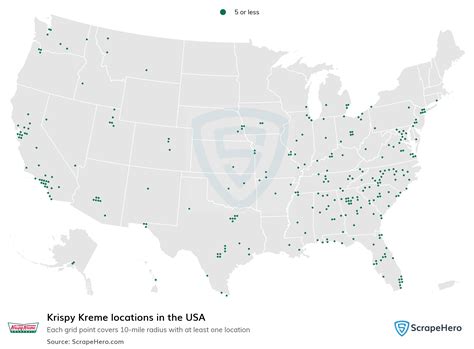 List of all Krispy Kreme store locations in the USA - ScrapeHero Data Store