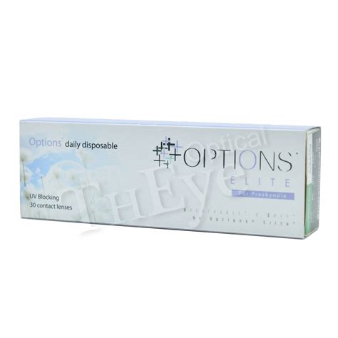 Options Elite Multifocal (Cooper Vision) Daily Contact Lens - THEye Optical