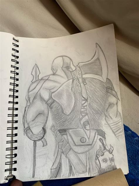 Another Kratos fanart : r/GodofWar