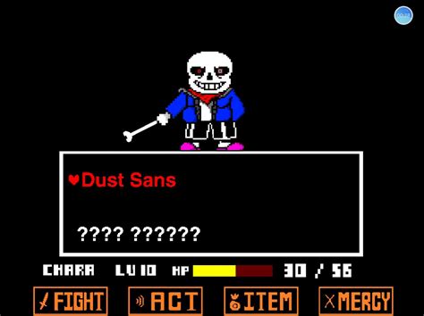 Dust ink sans fight scratch