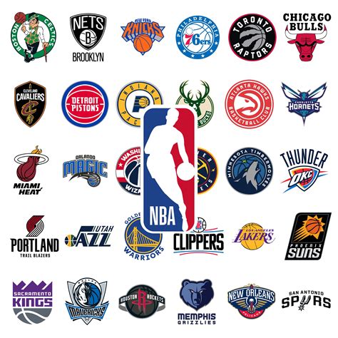 NBA Logo Vector Bundle National Basketball Association | Etsy
