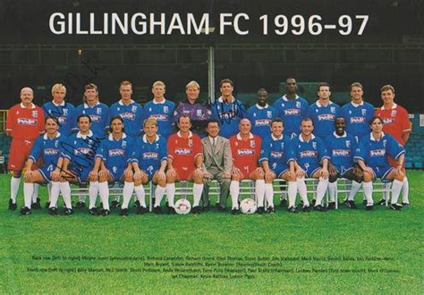 Gillingham FC Football Memorabilia Signed Collectables Gills