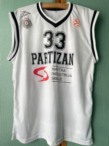 Partizan Belgrade Jersey History - Basketball Jersey Archive