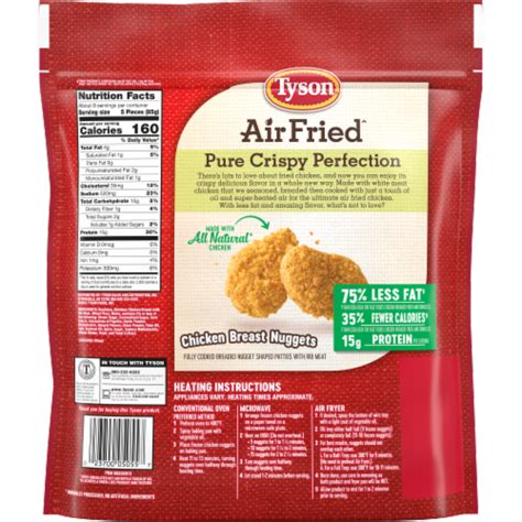 Tyson® Air Fried Perfectly Crispy Frozen Chicken Nuggets, 25 oz - QFC