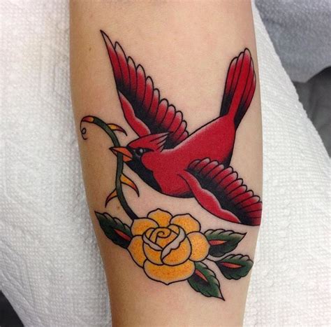 Cardinal by @danbythewood #tattoosmen'ssleeves | Tattoos, Memorial tattoos, Body art tattoos