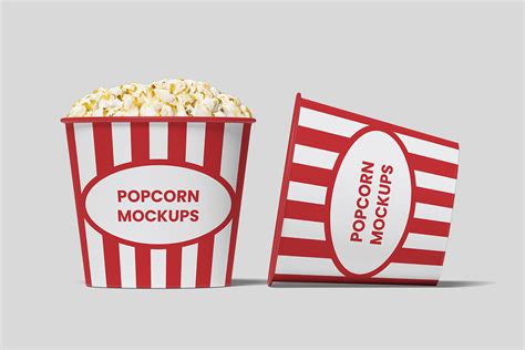 Popcorn Bucket Mockup :: Behance