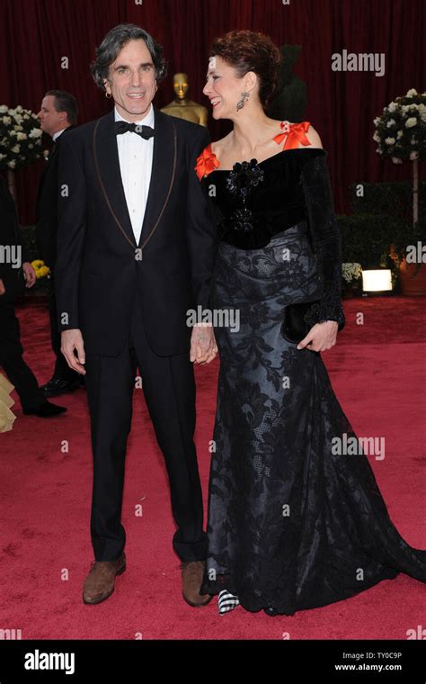 Daniel Day-Lewis (L) and Rebecca Miller arrive for the 80th Annual ...