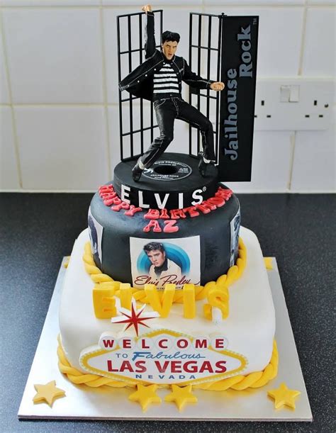 Elvis Birthday Cake | Elvis birthday, Elvis cakes, Elvis presley cake