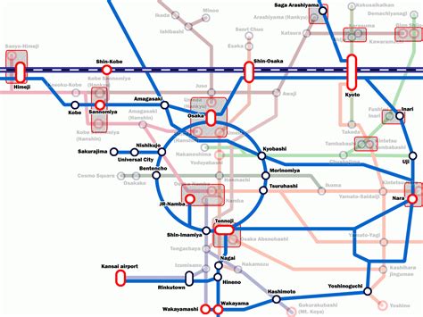 Kansai train networks guide. How to move between Kyoto, Osaka, Kobe, Nara and Wakayama. Make ...