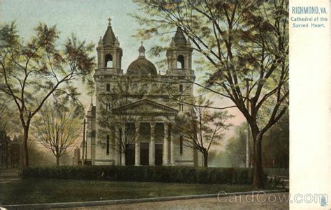 Cathedral of the Sacred Heart Richmond, VA Postcard