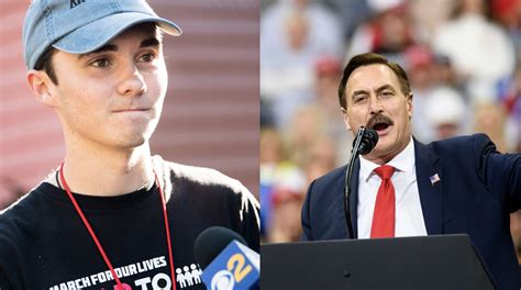 David Hogg Taunts MyPillow's Mike Lindell