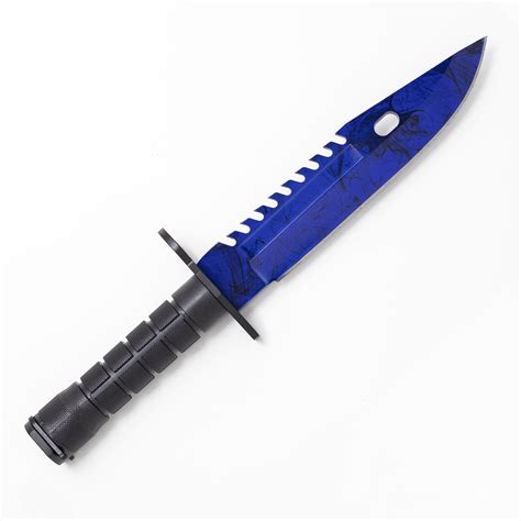 Bayonet M9 Sapphire | CS2 Real Life Knife fait sur mesure par LootKnife