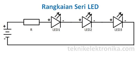 Cara Merangkai Lampu LED (Rangkaian Seri LED dan Rangkaian Paralel LED)