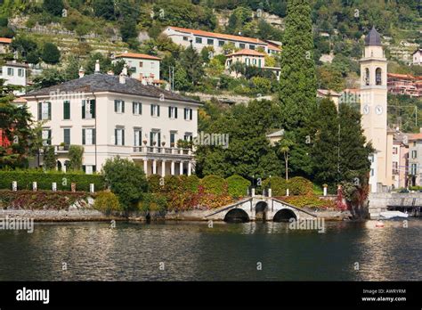 George Clooney s Villa Lake Como Italy Stock Photo: 16645831 - Alamy