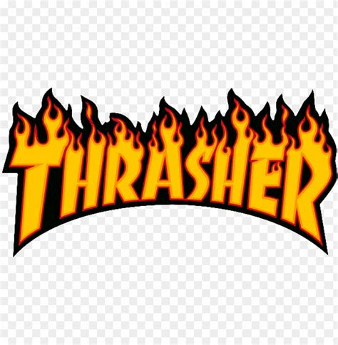 Free download | HD PNG thrasher flame logo thrasher logo transparent ...