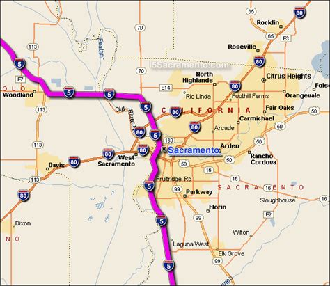 Sacramento Map