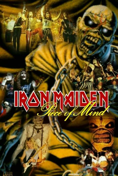 Piece of mind | Iron maiden, Iron maiden posters, Iron maiden tattoo