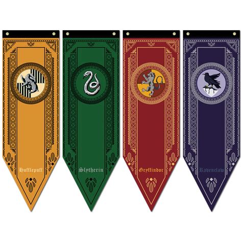 house banners | Harry potter banner, Harry potter decor, Harry potter houses