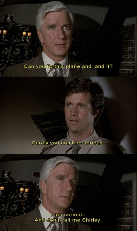 Airplane! [1980] directed by David Zucker, Jim Abrahams, Jerry Zucker ...