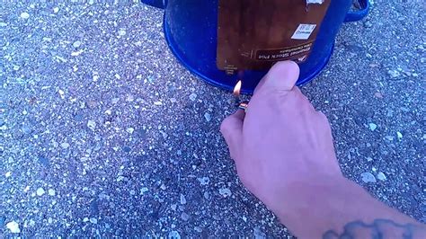 Cracker Bomb firecracker under steel pot - YouTube