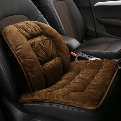 Aliexpress.com : Buy Thick Seat Lumbar Support Car Seat Cushion Warm Plush Auto Seat Cushion ...