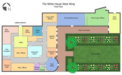 Floor Plan White House Blueprint - floorplans.click