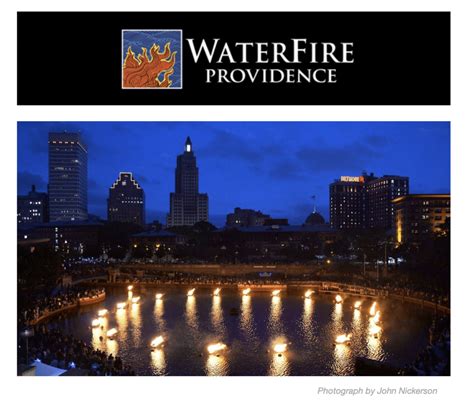 2024 Waterfire Schedule Of Events - adelle kalina