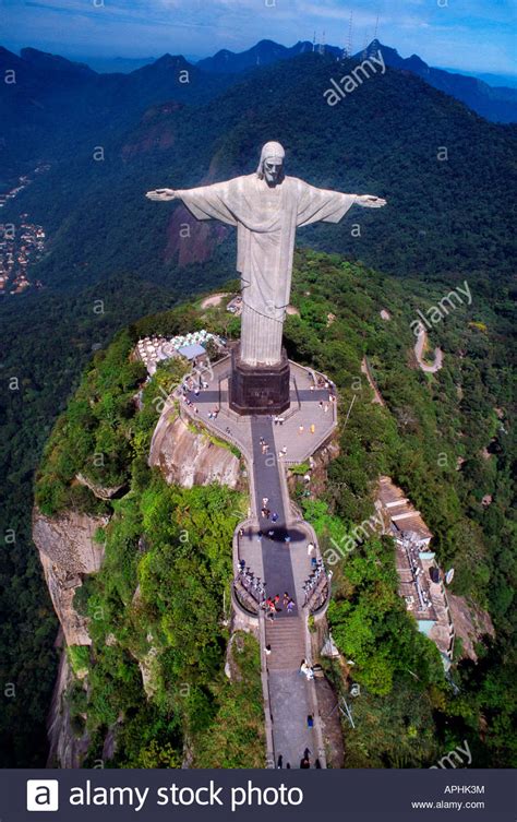 Aerial View Of The Statue Of Christ The Redeemer Cris - vrogue.co
