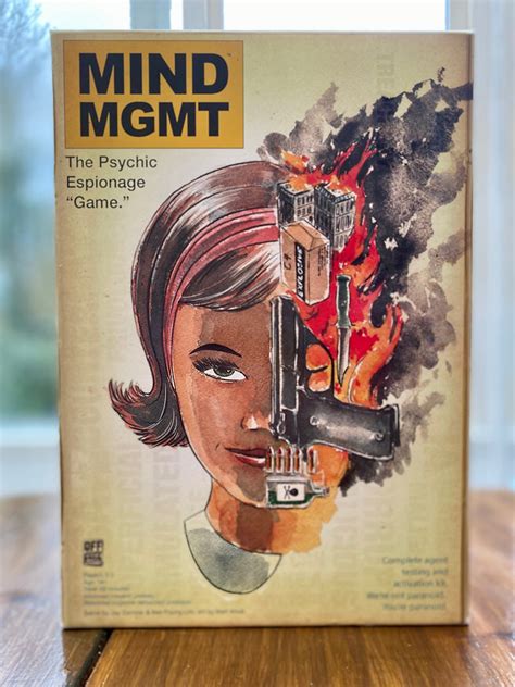 Mind MGMT The Psychic Espionage Board Game Review