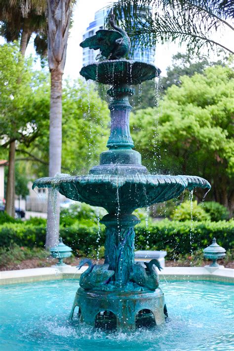 Lake Eola Park was gifted the Sperry Fountain as well as the land in ...