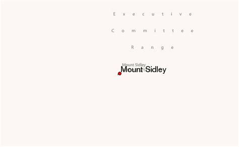 Mount Sidley Mountain Information