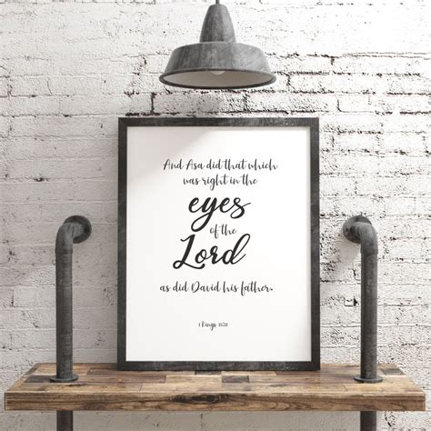 Eyes of the Lord 1 Kings 15:11 Bible Verse Printable JPEG PNG & SVG Cut Files, Family Scripture ...