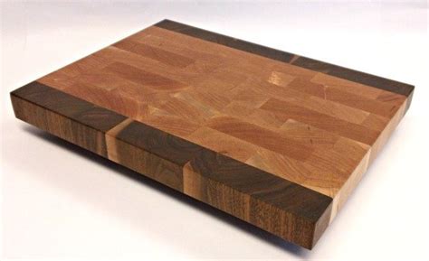 Cherry Walnut Butcher Block End Grain | Hardenbrook Hardwoods