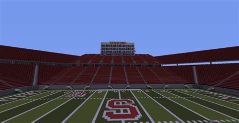 Stanford Stadium, American Football Stadium Minecraft Map