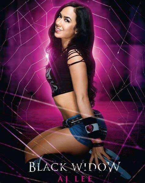 Black Widow | Aj lee, Wwe divas, Wwe female wrestlers