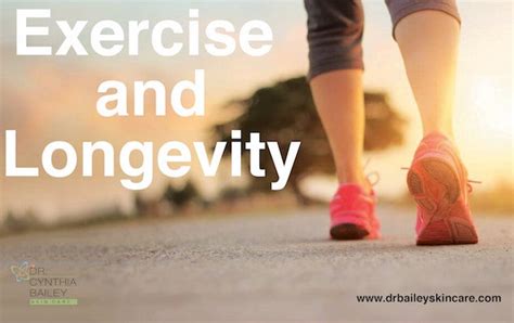 Dermatologist's Tips on Exercise and Longevity – Dr. Bailey Skin Care