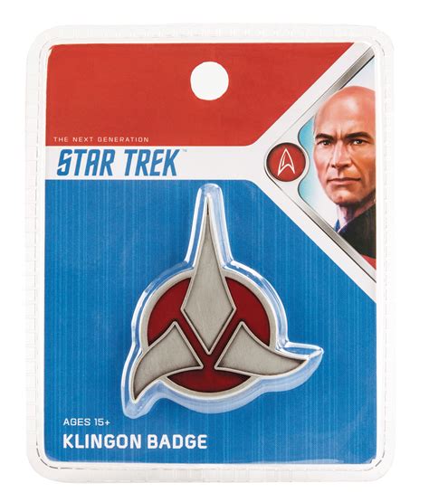 Star Trek Klingon Emblem Badge – Brian.Carnell.Com