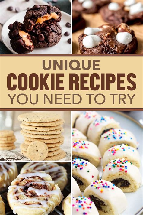 Delicious and Unique Cookie Recipes