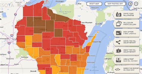 Wisconsin Fall Color Report | Recent News | DrydenWire.com