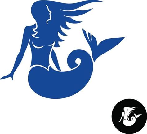 1,143 Mermaid Silhouette Illustrations & Clip Art - iStock | Silhouette ...