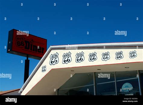 Route 66 Diner Williams Arizona Stock Photo - Alamy