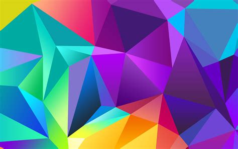Download wallpapers low poly background, abstract crystals, creative, colorful background ...