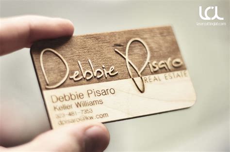 Pin on Laser Engraved Business Cards