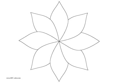 Flower Petal Drawing at GetDrawings | Free download