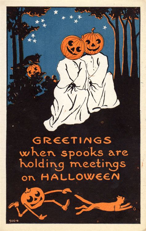 Vintage Halloween Collector: Vintage Halloween Postcards at eBay