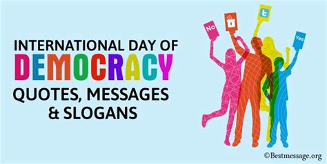 International Day of Democracy Quotes, Messages & Slogans