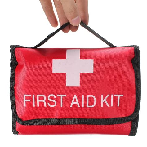 NEW 1set Outdoor Survival First Aid Kit Medical Bag Rescuing Equipment ...