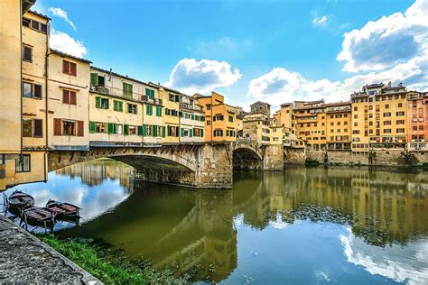 HD wallpaper: Arno, Firenze, Florence, Ponte Vecchio, italian, river, bridge | Wallpaper Flare