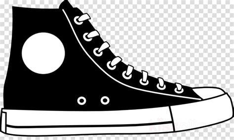 cartoon converse high tops - Clip Art Library