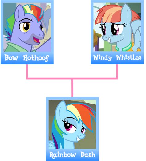 Rainbow Dash family tree by Negatif22 on DeviantArt